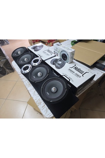 AKGÖZ SOUND PAKET SES SİSTEMİ 16 CM mobassf SETİ 2 takım 16 cm 1