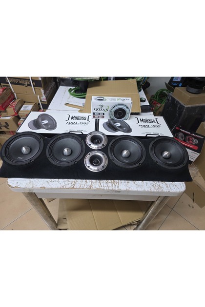 Counterparts CDセット AKGÖZ SOUND PAKET SES SİSTEMİ 16 CM mobassf SETİ 2 takım 16 cm 1