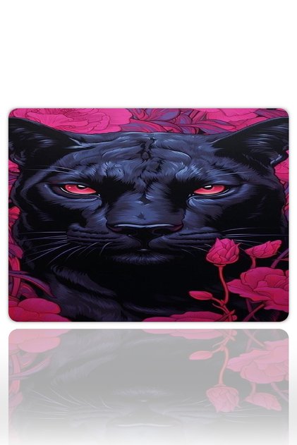 Obsidian Bloom 48*40 4mm Mousepad – XXL Gaming Oyuncu Mouse Pad 48x40 cm 4mm,