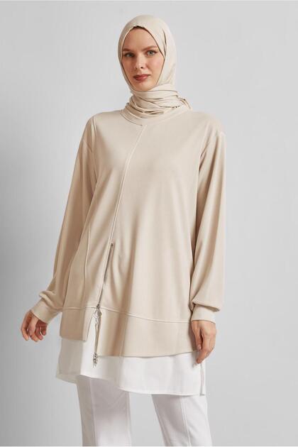 Circle Neck Tracksuit Tunic 45461
