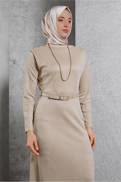 KEMERLİ ELBİSE 45146