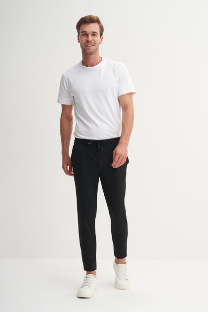 Erkek Dalgıç Kumaş Slim Fit Eşofman Altı 83105