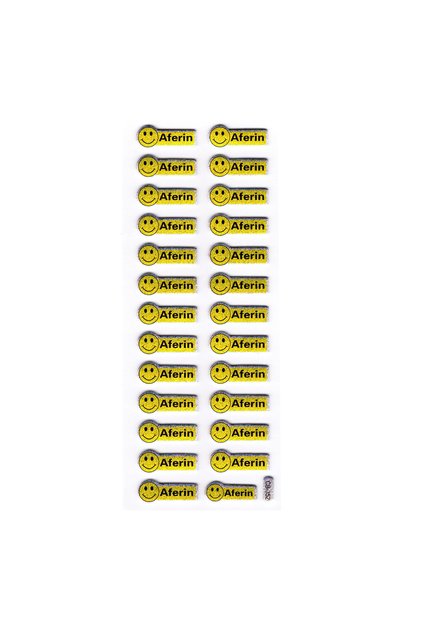 Sticker Embossed Stiker Notebook, Planner Label Well done Label (cb352) 16x7 cm
