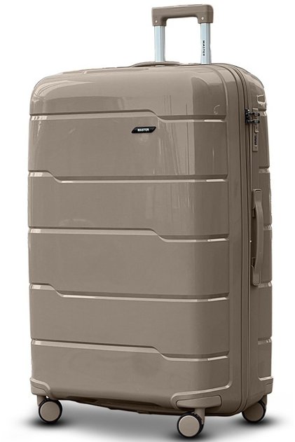 Extra Large 32-Inch (36-40KG) Lightweight PP Luggage Unbreakable, Hard Shell, Security Lock
