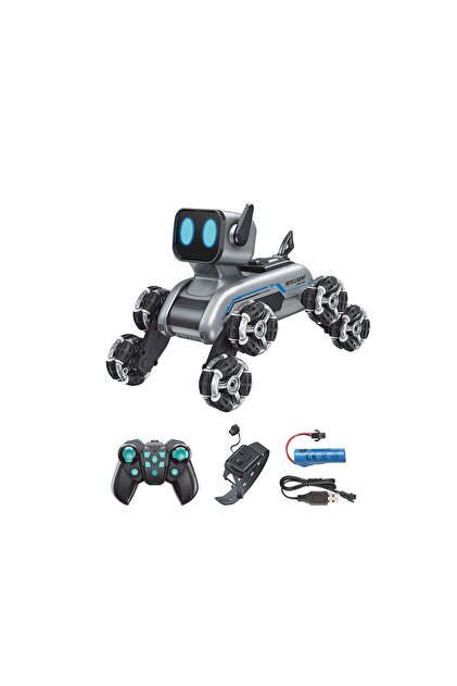 Nilly Toys JIN-2950 ROBOT KÖPEK BİLEKTEN KONT 2 4G 8 TEKER MÜZİKLİ