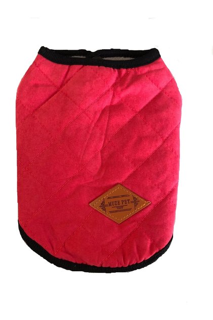 Geaca catei rosu XL 34cm