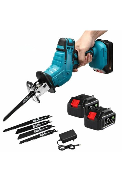 Fierastrau electric tip sabie, cu 2 acumulatori, 36V, 4 panze