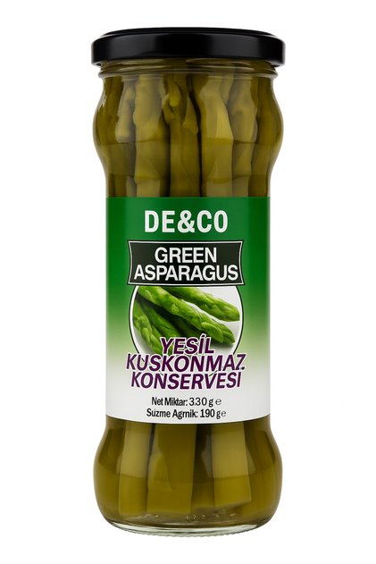 De&Co Yeşil Kuşkonmaz Asparagus 330 ML