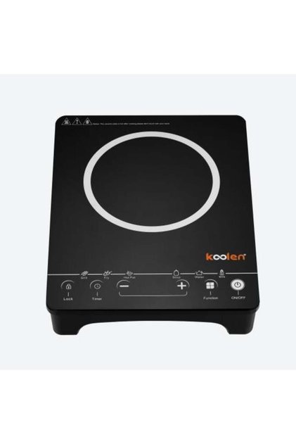 Kolin 2000W Electronic Electric Stove, Black