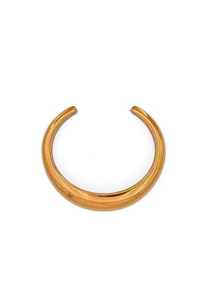 Thickie - brățară din oțel inoxidabil placată cu aur de 18k, impermeabilă, hipoalergenică
