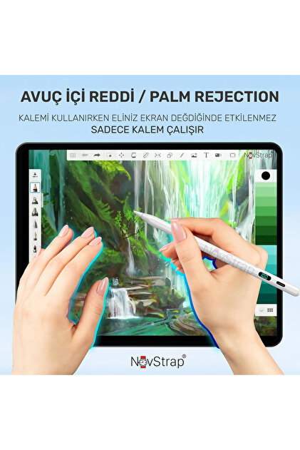 NovStrap Apple iPad Air 13 M2/M3 ile Uyumlu Dokunmatik Tablet