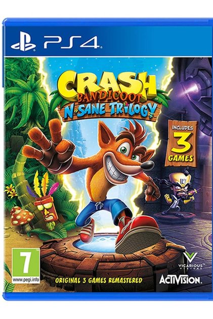 Crash Bandicoot : N Sane Trilogy (Global Edition) - Adventure - PlayStation 4 (PS4)