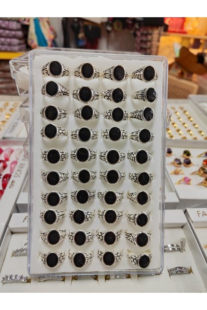 Hajj Umrah Souvenir 40-Piece Men's Ring Set
