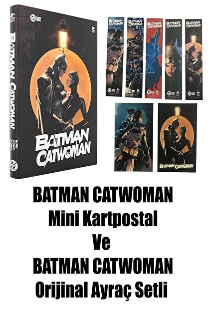 Çizgi Düşler Batman Catwoman (Limitli Sert Kapak) | Batman
