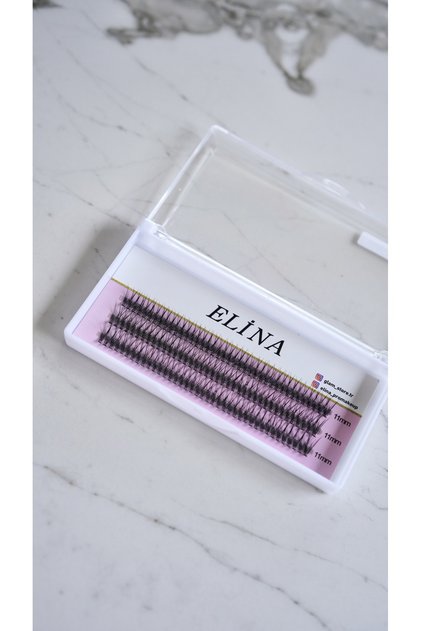 Elina Lashes S-MODEL Tekli kirpik 14 mm