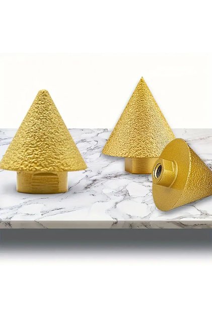 Burgiu cu filet m14 diametru 38mm (Gresie , Marmura si Granit)