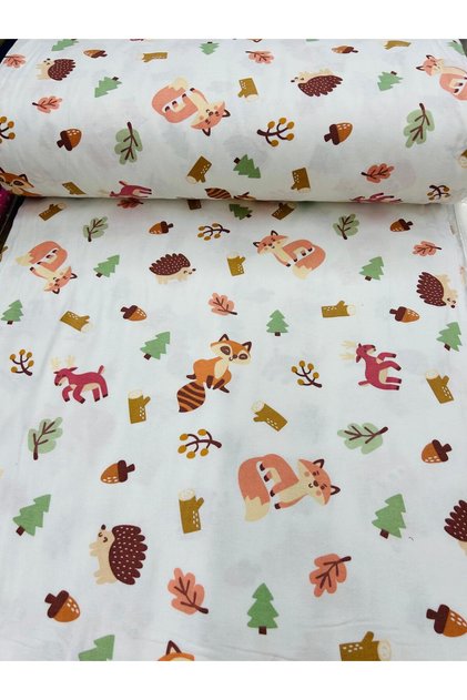 Fox Flannel Flannel Fabric