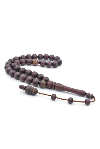 Mastercrafted Systematic Sphere Cut Morgul Wood Prayer Beads