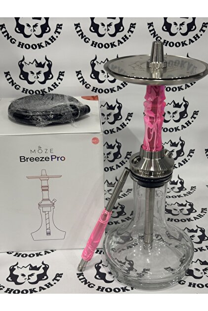エルサプロモ　10セット King MOZE Breeze Pro (Pink) Nargile takımı - Fiyatı, Yorumları