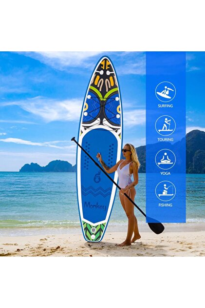 Funwater MONKEY ŞİŞME SUP BOARD/STAND UP PADDLE BOARD 350x85x15 CM
