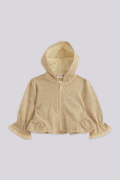 BG Store Kız Bebek Bej Eşofman Üstü