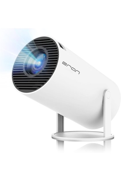 HY300 Pro Compact Projector – 160 ANSI Lumens, 720P HD, WiFi, Smart Auto Keystone
