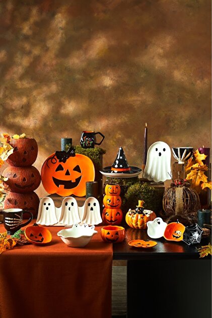Karaca Halloween Ghost Bölmeli Sunum Tabağı 34 cm - Fiyatı, Yorumları