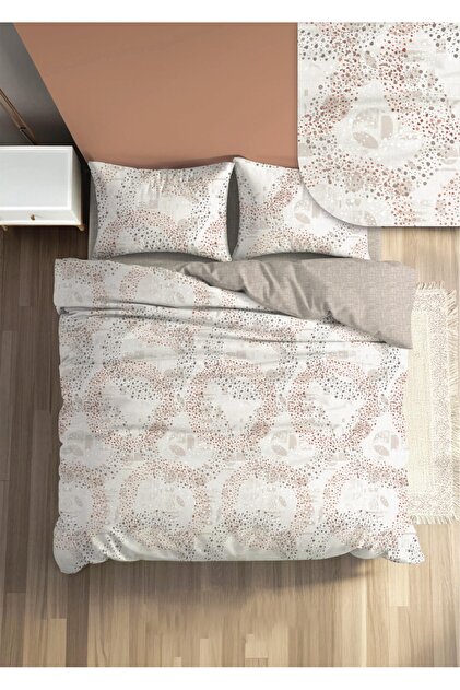 Cotton Box Fixbox Ranforce Çift Kişilik Çarşafı Lastikli Nevresim