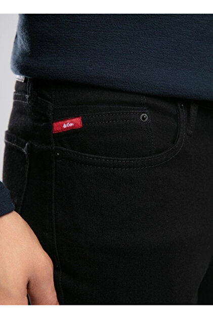 Lee Cooper Normal Bel Slim Fit Siyah Erkek Denim Pantolon 261 LCM