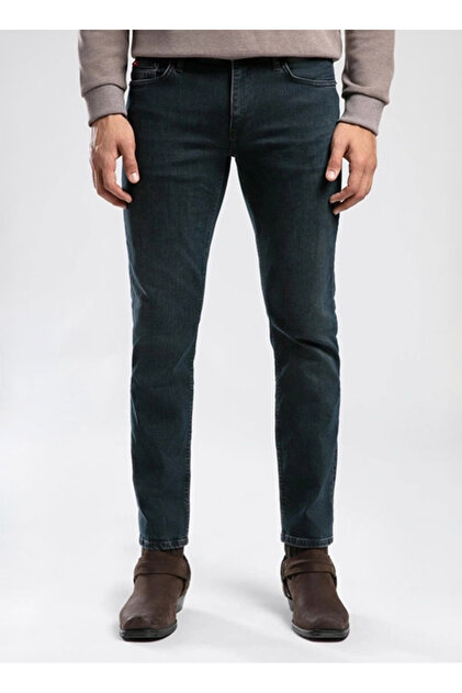 Lee Cooper Normal Bel Slim Straight Mavi Erkek Denim Pantolon 261