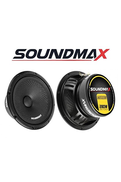 Soundmax Sx-M62BN Çifti 560wat-280w Rms deprem serisi 16 Cm Oto