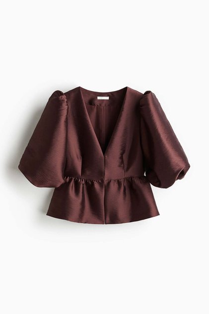 Peplum blouse