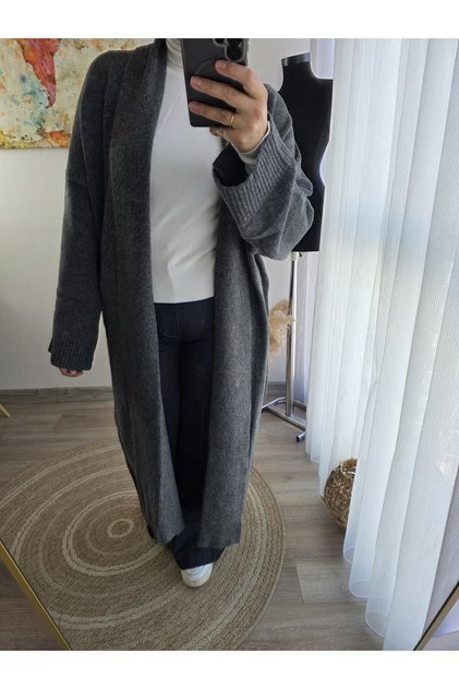 QUSTYLE - HIRKA - ÖNÜ AÇIK ŞAL YAKA - AÇIK BEJ - TH2310006