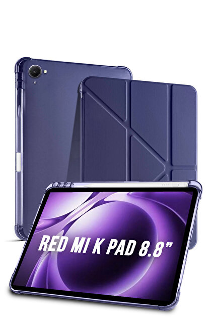 Nezih Case Redmi Pad Mini 8.8 İnç Uyumlu Tri Folding Kalem Bölmeli