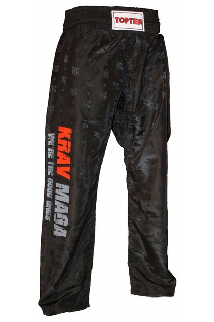 Pantaloni sport Krav Maga We're the good, Top Ten, Negru, XS