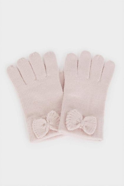 Girl's Knitted Gloves (25 Wn)