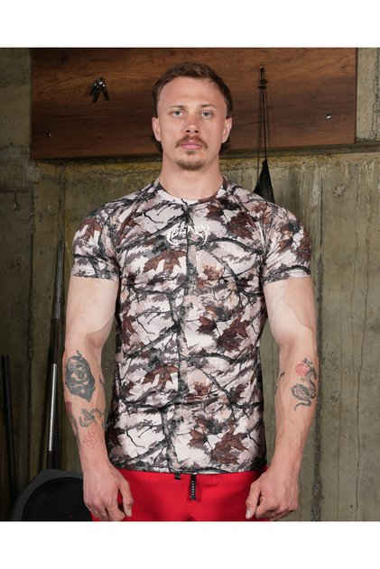 Forest Camo Compression T-Shirt