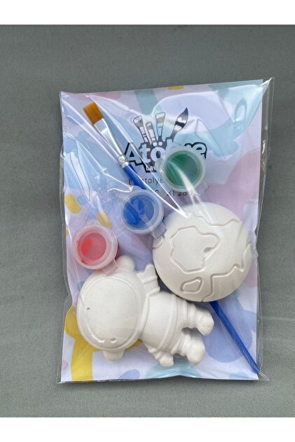 Uzay Set/Paint Set, Diy, DIY Crafts, Birthday Gift, Holiday Gift / 15 Pcs