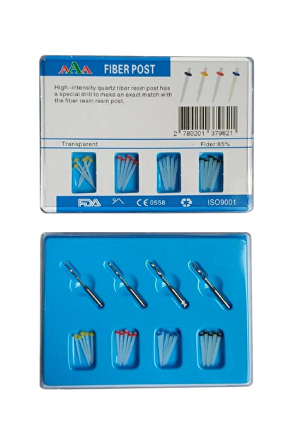 FDA Fiber Post Asorti + 4 Drill