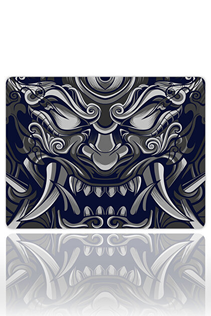 urzuva Infernal Oni Gaming Oyuncu XL Mouse Pad Kaydırmaz Dikişli