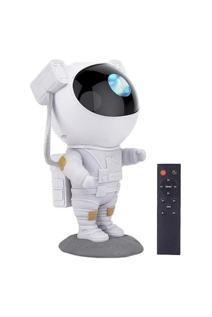 Proiector laser Astronaut cu Spectacol de Lumini cu Nebuloase și Stele, LED