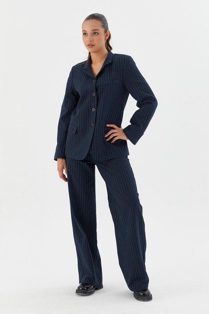 Striped Jacket Pants Set Laci
