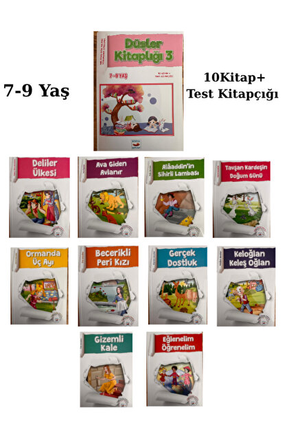 Koza Yayın Dağıtım Koza Düşler Kitaplığı 3. Sınıf Okuma Kitapları