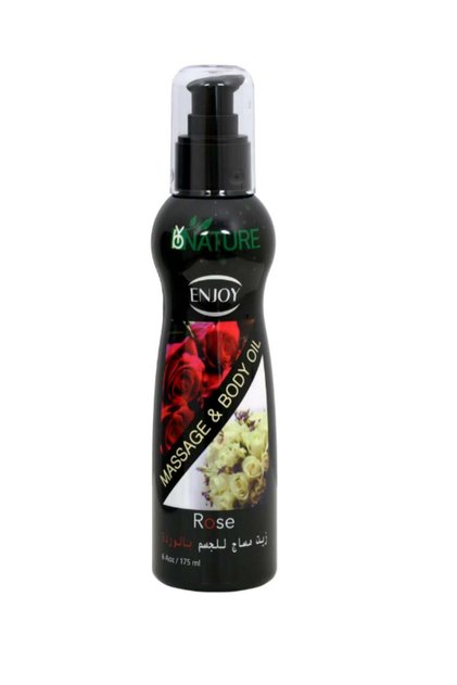 Massage And Body Oil Rose 175ml
