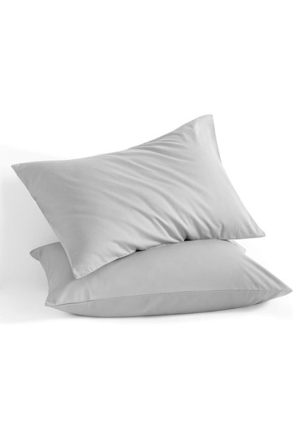 Premium Pillowcase Set | 2 Pieces | Model with Cover | 7 Colors | Cotton Fabric | 50X70 cm Net Size