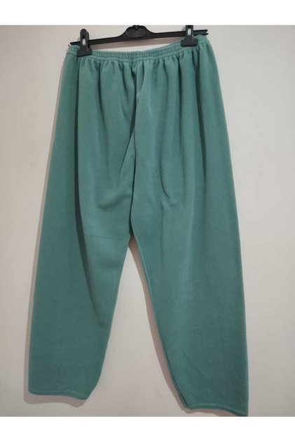 Winter, Very Thick, Standard Size, Unisex, Straight Leg Brushed Fleece, Pants