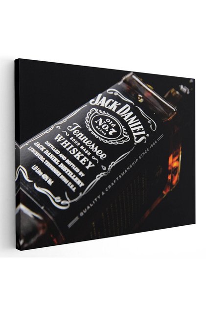 Tablou sticla Jack Daniels detaliu, cod 4081