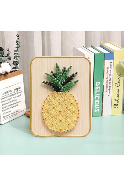 Çocuklar için flografi seti Ananas 15 x 20 cm