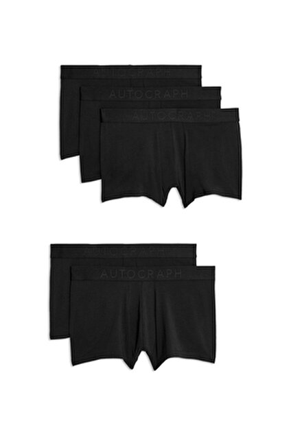 Boxer Aderenti Marks & Spencer – Confezione Da 5 In Modal E Cotone Supima®, Bianco Taglia S
