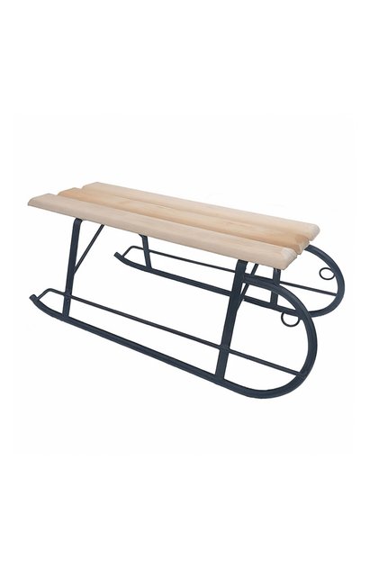 Sanie copii, din lemn și metal – rezistentă și confortabilă. Produs Românesc - 78x25x30 cm